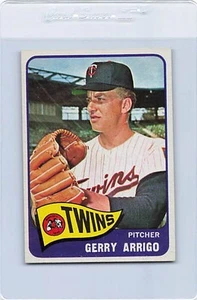 1965 Topps #39 Gerry Arrigo Twins quasi nuovo *7679 - Foto 1 di 2