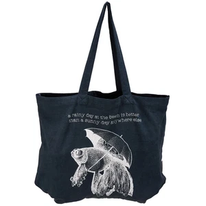 A Rainy Day At The Beach Is Better Tote Bag - Picture 1 of 3