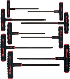 Tool 60809 Power-T Handle Ball-Hex Key Allen Wrench 9 Pieces Set - Picture 1 of 3