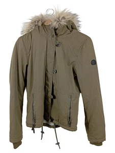 ONLY Giubbotto Invernale Donna Verde con Cappuccio (IT 42, EU 38) - Foto 1 di 5
