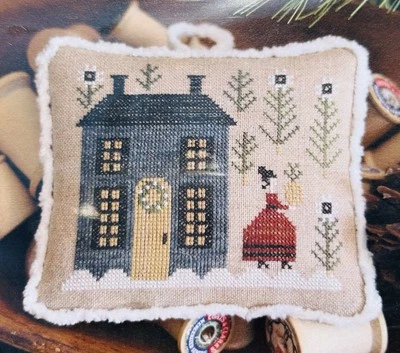 New Plum Street Samplers MY HEART'S WELCOME Cross Stitch Pattern Chart - Image 1 of 3