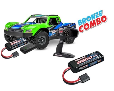 Traxxas Mini Slash BL-2S Brushless grün Bronze Combo TRX108164-1-GRN-BRONZE-C... - Bild 1 von 3