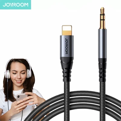 Audio-Kabel 3,5mm für iPhone CE-zertifiziert 1,2m für iPhone & iPad Joyroom - Bild 1 von 4