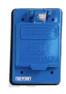 Cubierta y junta de expulsión automática azul resistente a la intemperie KUSSMAUL - Imagen 1 de 4