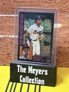 2019 Topps Update Ronald Acuna Jr. 1984 Silver Pack Black Refractor /199🔥💎🔥 - Picture 1 of 6