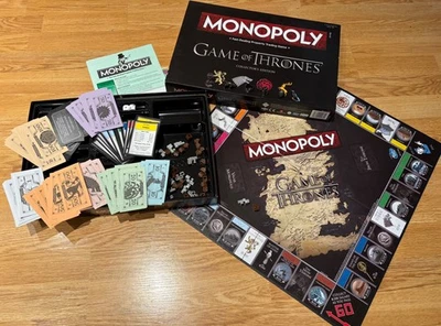 Game of Thrones Monopoly  complete as shown great themed game collectors edition - Image 1 of 4