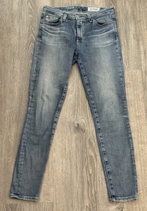 AG Adriano Goldschmied Denim Leggings Caviglia Jeans Super Skinny Donna 27 Reg - Foto 1 di 6