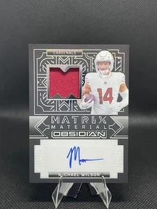 2024 Obsidian Michael Wilson "Matrix Materials" Patch Auto /299! Cardinals SP - Bild 1 von 2
