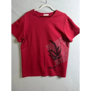Top donna Double Paws Wear grande fatto a mano stampa grafica hawaiana - Foto 1 di 9