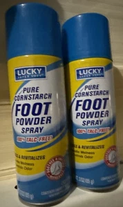 2-Pck. Reine Maisstärke Fußpulver Spray 3 Unzen Jeweils - Bild 1 von 2