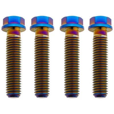 Kit de pernos de pellizco de eje de titanio Tusk azul quemado para Yamaha YZ125X 2020-2026 Foto 1 de 2