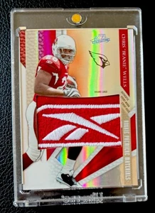 2009 Absolute Beanie Wells RC Jumbo Reebok Logo Patch Rookie Premiere 4/5!!!🔥🔥 - Bild 1 von 2