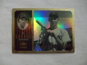 2000 UPPER DECK YANKEES LEGENDS # GY10 JOE GORDON GLI ANNI D'ORO - Foto 1 di 2