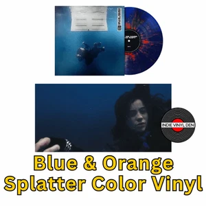 Billie Eilish - Hit Me Hard And Soft [1st Anniversary] - Blue & Orange Splatter - Picture 1 of 3