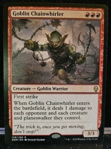 Goblin Chainwhirler #129 (Nuevo) Dominaria DOM Magic Magic Magic The Gathering - Imagen 1 de 1