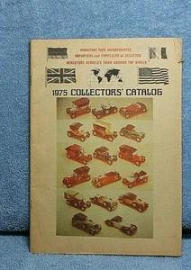 Miniature Toys Inc 1975 Collectors' Catalog Miniatures from around the world - Imagen 1 de 10