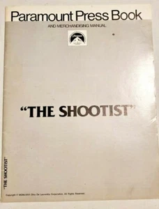 1976 JOHN WAYNE THE SHOOTIST PRESS BOOK JAMES STEWART !!! Last one I have RARE!! - Picture 1 of 6