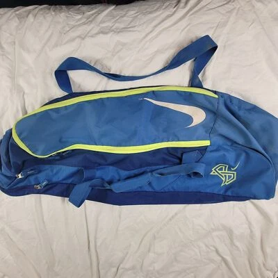 Nike Béisbol Azul Amarillo Bate Bolsa de Viaje Deportes Almacenamiento Aire Libre Verano Foto 1 de 4