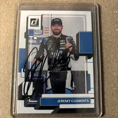 Signed 2023 Donruss #92 Jeremy Clements IP Auto - Image 1 of 4