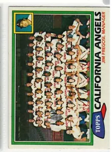 California Angels 1981 Topps Baseball #663 - Bild 1 von 2