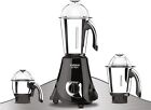 Vidiem Mg 543 A Eva Nero 650W Home Mixer Grinde, 3 Jar 220V (Black & Chrome) New