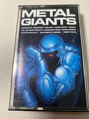 Vintage Metal Giants Cassette 1988 Tested Works Great Free Shipping - Image 1 of 4