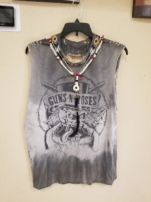 Camiseta Guns N' Roses Dust N' Bones Muscle Talla Grande  Foto 1 de 4