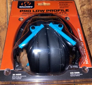 Walkers Pro Low Profile Passive Folding Muff Hearing Protection 31 - Picture 1 of 3
