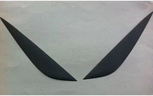 Front Headlight Eyebrow UNPAINTED for 2008 2011 Hyundai Genesis Coupe - Picture 1 of 3