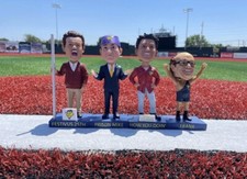 Sioux Falls Canaries Mount Rushmore of Comedy Bobbleheads ~ Set of 4 NIB