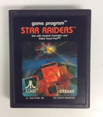Star Raiders (Atari 2600, 1982) Authentic Cartridge Only - Image 1 of 4