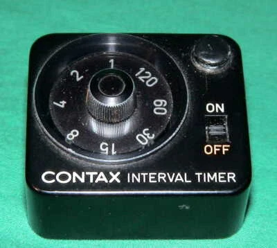 CONTAX INTERVAL TIMER Zeitauslöser Auslöser Time Trigger für Real Time Winder BW - Image 1 of 3