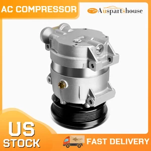 AC A/C Compressor W/Clutch For 2004-2008 Chevrolet Aveo 1.6L 2022025 TEM254567 - Picture 1 of 12