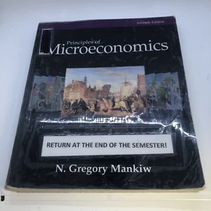 Principles of Microecomomics Seventh Edition Gregory Mankiw Used. - Picture 1 of 5