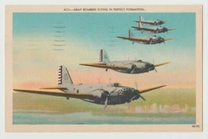 WWII, Armee Bomber fliegen in Top Formation. - Bild 1 von 2