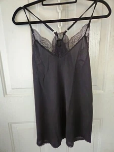 NEW Size XL Womens Lace Sleeveless Black Blouse Top Sleveless Lace-ds847 - Picture 1 of 4