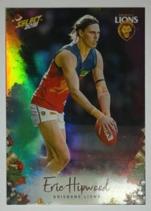 Tarjeta base 2018 AFL SELECT XMAS HOLOFOIL X16 ERIC HIPWOOD BRISBANE LIONS - Imagen 1 de 3