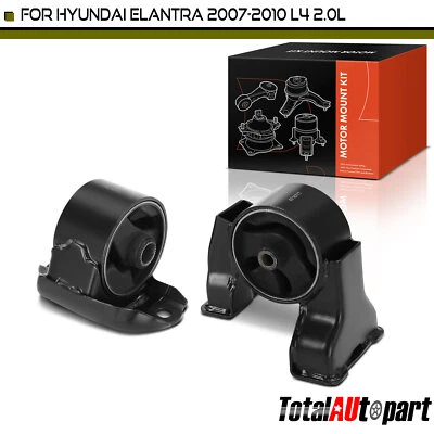2Pcs Engine Motor Mount for Hyundai Elantra 2007 2008-2010 L4 2.0L Auto Trans - Image 1 of 4
