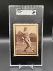 1931 W517 Bill Terry SGC 3 Hand Cut Card #23 Giants