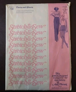#0700 Stretch & Sew Vintage 1978 Damen Damenhose, Shorts Nähmuster NEU - Bild 1 von 4