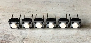DIGITECH RP-300 REPLACEMENT FOOT SWITCHES & DATA ENTRY EDIT BUTTONS - SET OF 6 - Picture 1 of 3