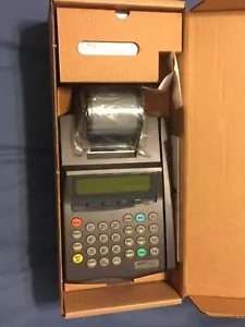 Lipman Nurit 2085 Thermal Credit Card Payment Terminal W Power & Paper - Picture 1 of 4