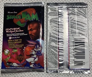 1996 Upper Deck Space Jam Retail Pack Sealed Ungeöffnet Rare Michael Jordan - Bild 1 von 2