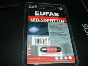 3x C10W C5W LED Festoon 12V ROJO Bombillas para Coches Matrícula Interior 10X36mm - Imagen 1 de 5