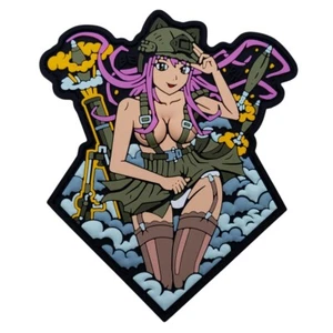 Ukraine Military Army patch Tactical PVC patch "Anime Girl" - Picture 1 of 4