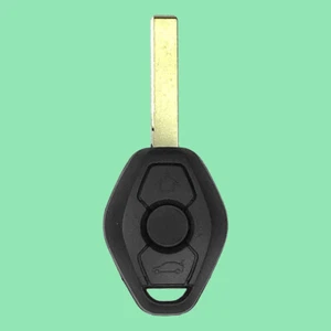 NEW BMW 3 Button Remote Head Key 2000-2009 2 Track EWS For FCC: LX8 FZV - Picture 1 of 2