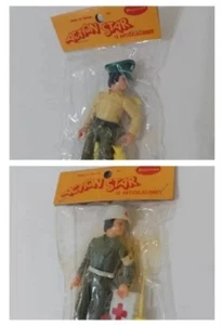 Vintage WWII AIRFIX PLASTY Figure Set LOT 'Donovan' ACTION STAR Taiwan 1979 MIB! - Picture 1 of 5