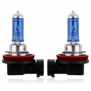 2Pcs H11 6000K Xenon Gas Halogen Headlight Super Bright White Light Bulbs 55W - Picture 1 of 7