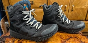Men's Columbia Fairbanks Black Boots Waterproof Size 10 Omni-Heat BM2806-014 - Picture 1 of 7