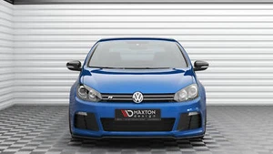 Alerón delantero V.2 para Volkswagen Golf R Mk6 negro alerón delantero espada alerón  - Imagen 1 de 7